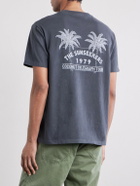 Hartford - Sunseekers Logo-Print Cotton-Jersey T-Shirt - Gray