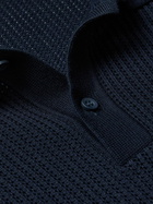 Sunspel - Supima Cotton Polo Shirt - Blue