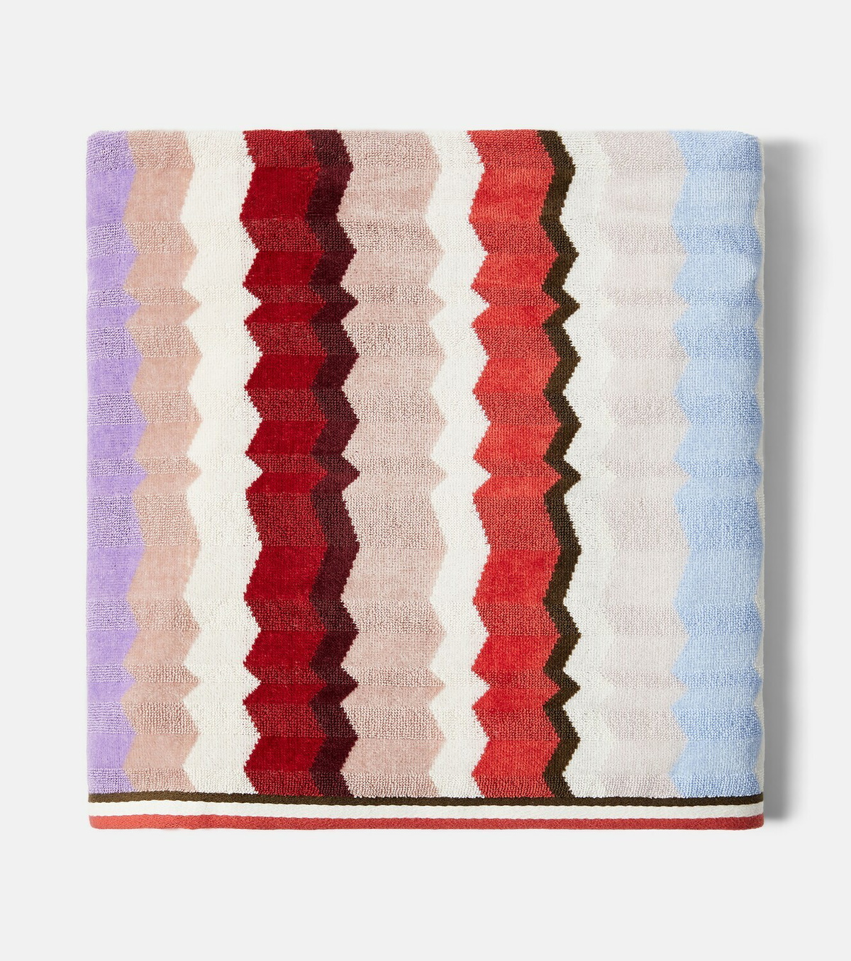 Missoni Eva Zigzag cotton terry bath sheet