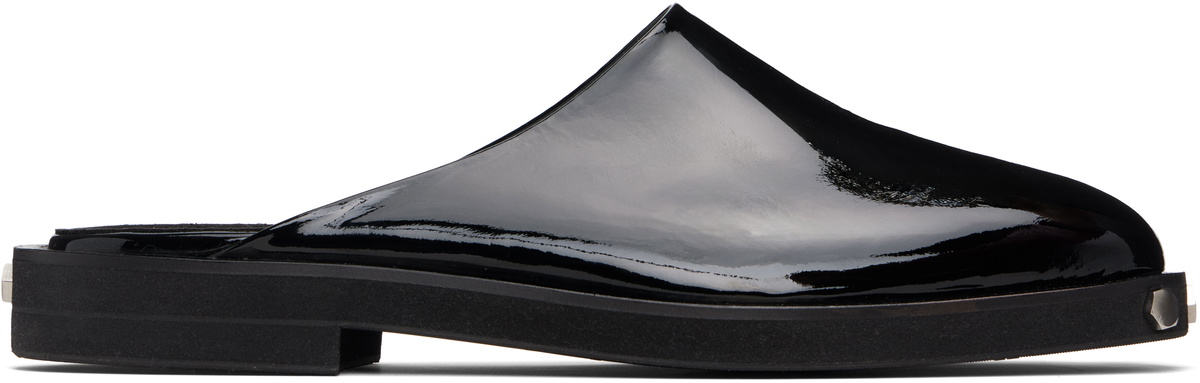 OUAT Black Astro Mule Loafers