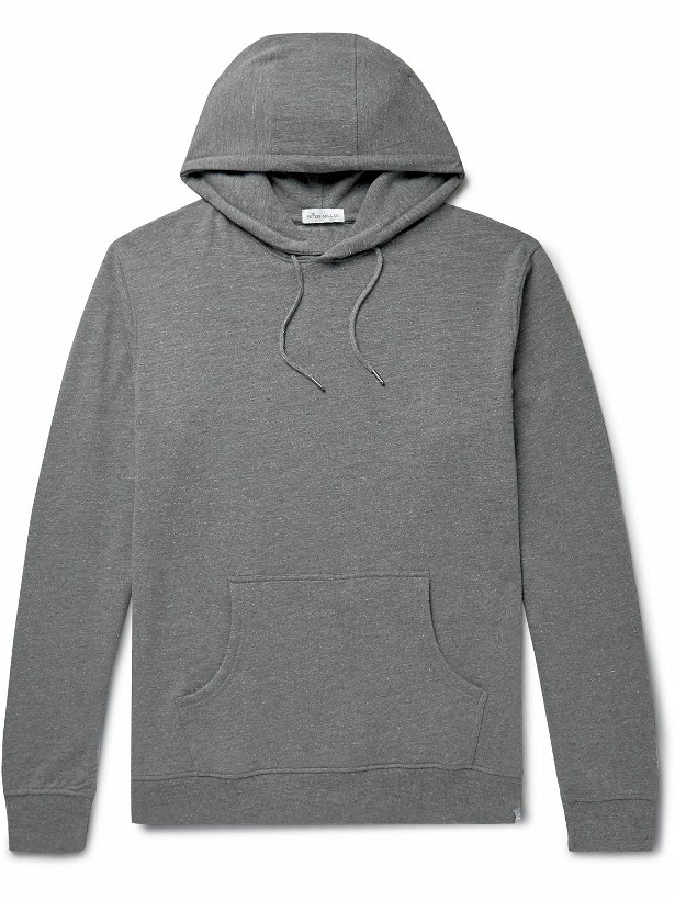 Photo: Peter Millar - Lava Wash Stretch Cotton and Modal-Blend Jersey Hoodie - Gray