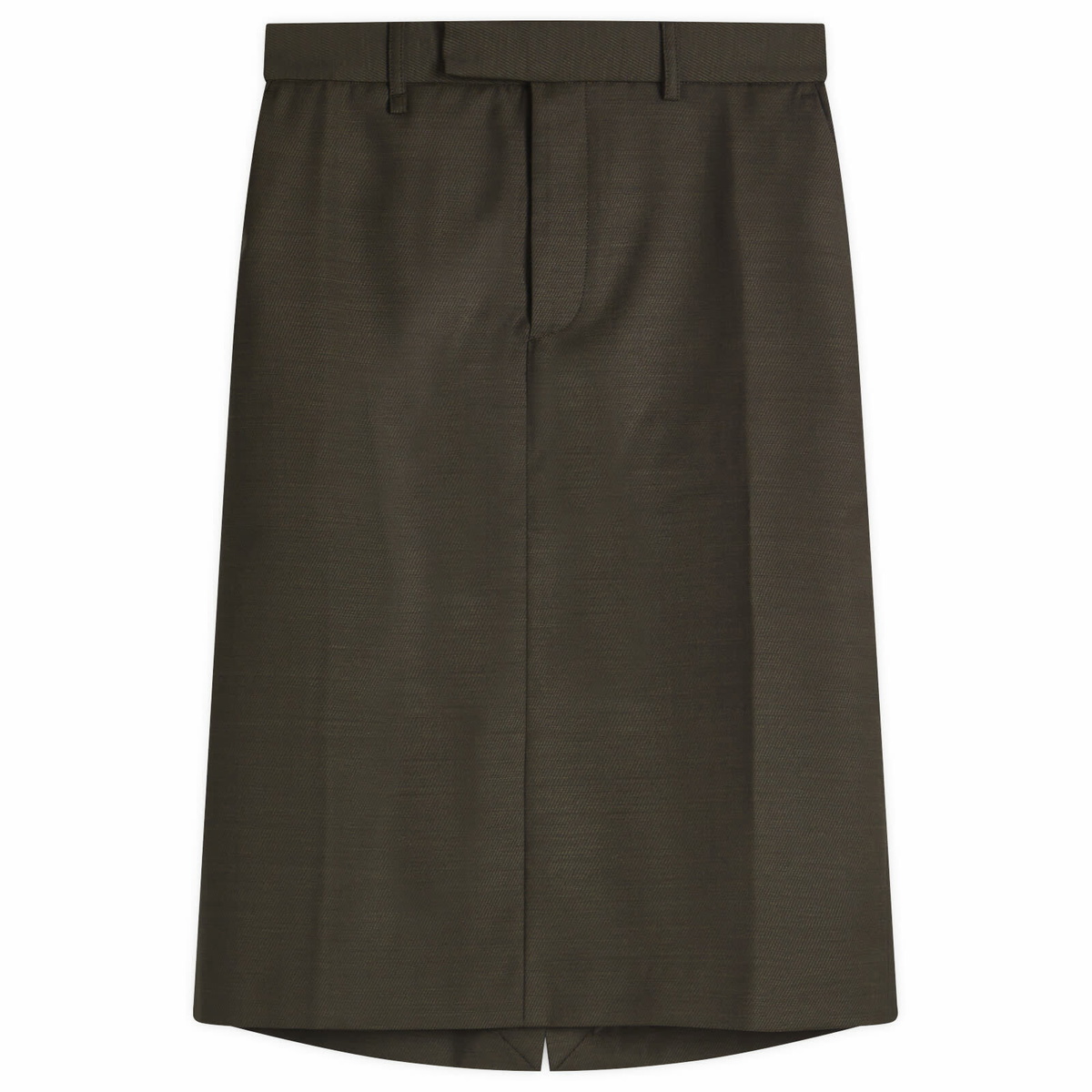 Martine Rose Women's Midi Skirt in Green
