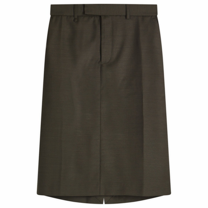 Photo: Martine Rose Women's Midi Skirt in Green