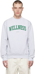 Sporty & Rich Grey Ivy 'Wellness' Sweatshirt