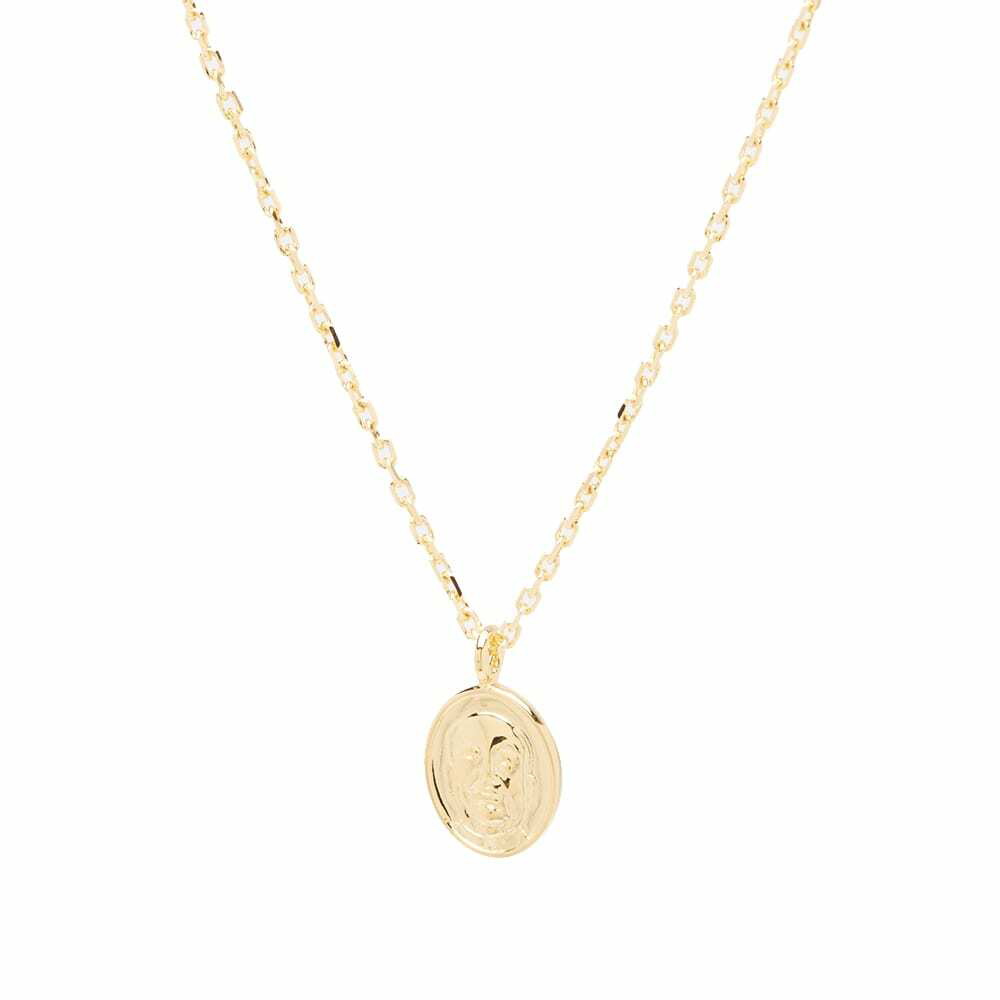 undercover gold necklace-