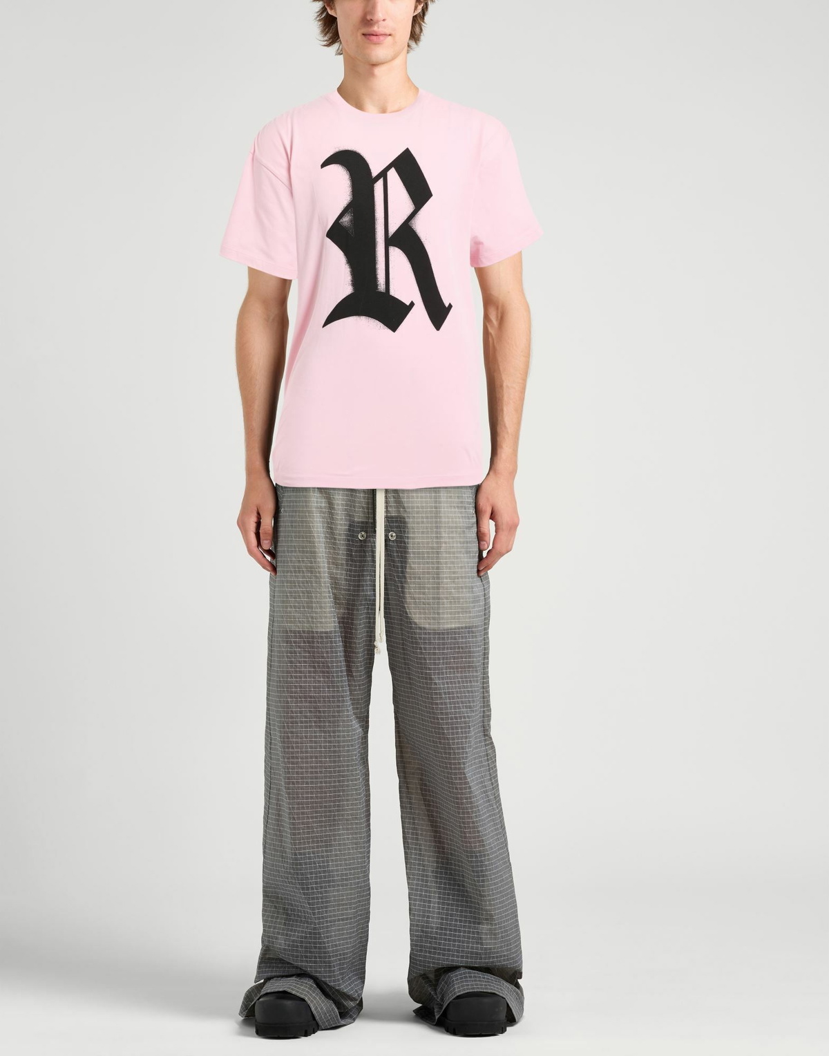 Raf Simons Mens T-shirt in Pink