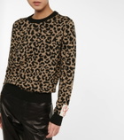 Golden Goose - Leopard-print wool sweater