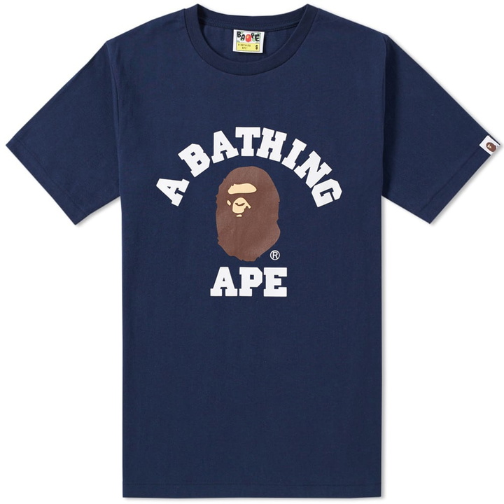 Photo: A Bathing Ape College Tee