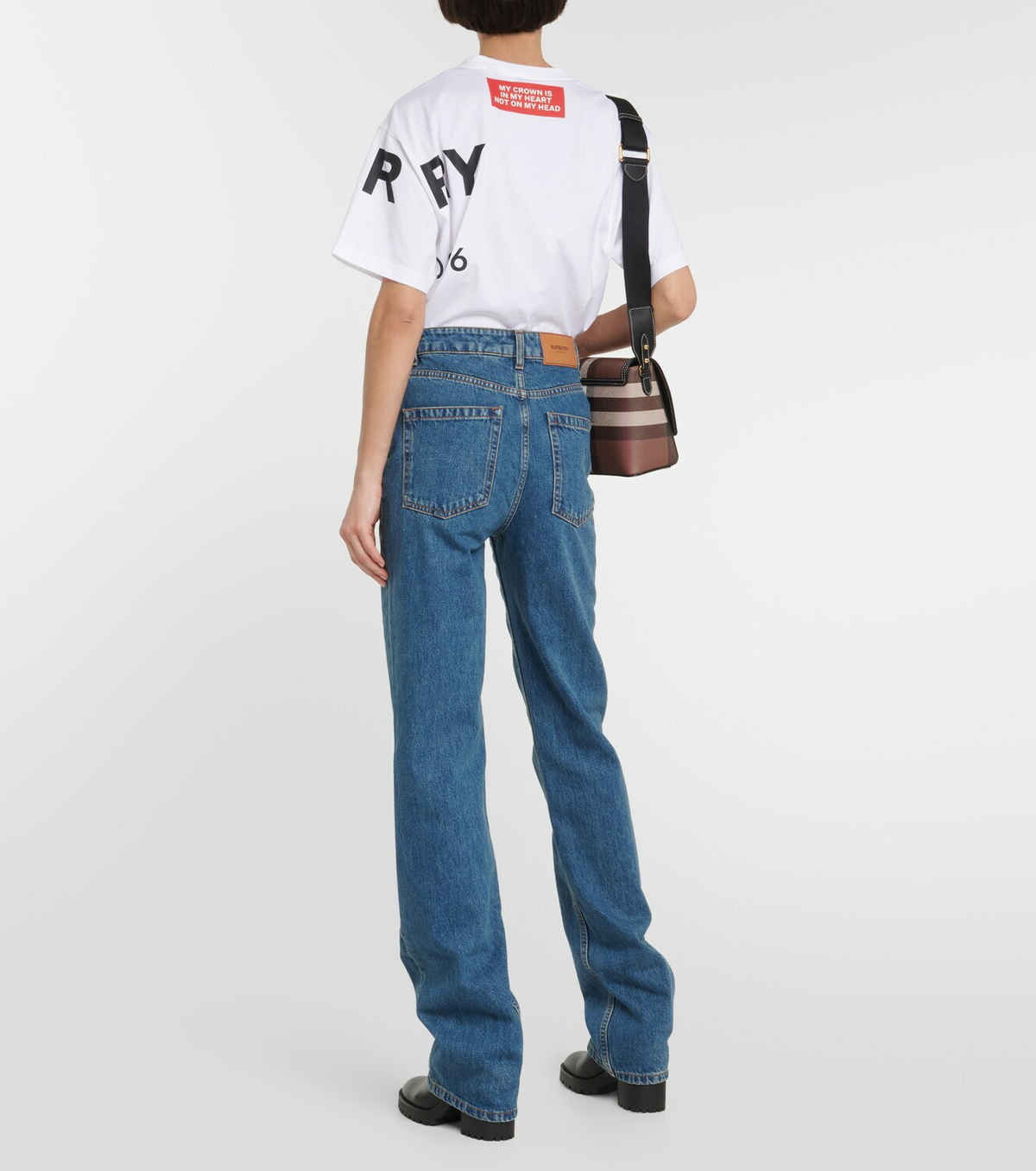 【関税込み】BURBERRY DENIM JEANS Slim Fit Jeans in Indigo blue - Men, Cotton | Burberry® Official