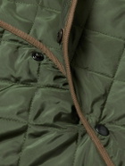 RRL - Cooper Quilted Shell Gilet - Green