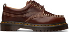 Dr. Martens Brown Lowell Leather Moc Toe Derbys