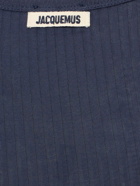JACQUEMUS - Le Body Caraco Cotton Knit Bodysuit