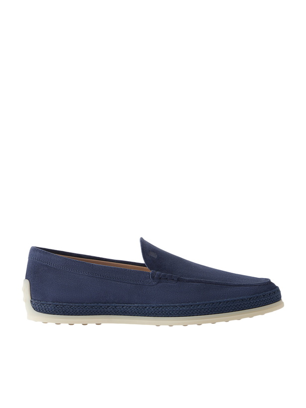 Photo: Tod's - Suede Loafers - Blue