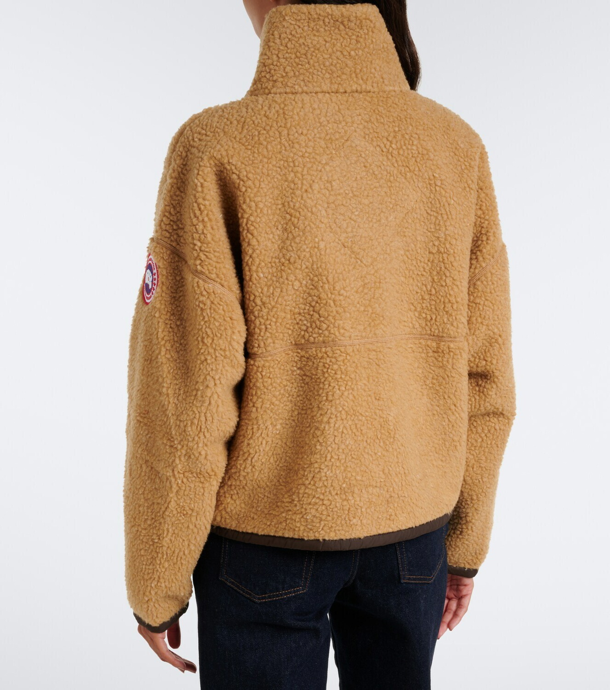 Canada Goose Simcoe wool-blend fleece jacket