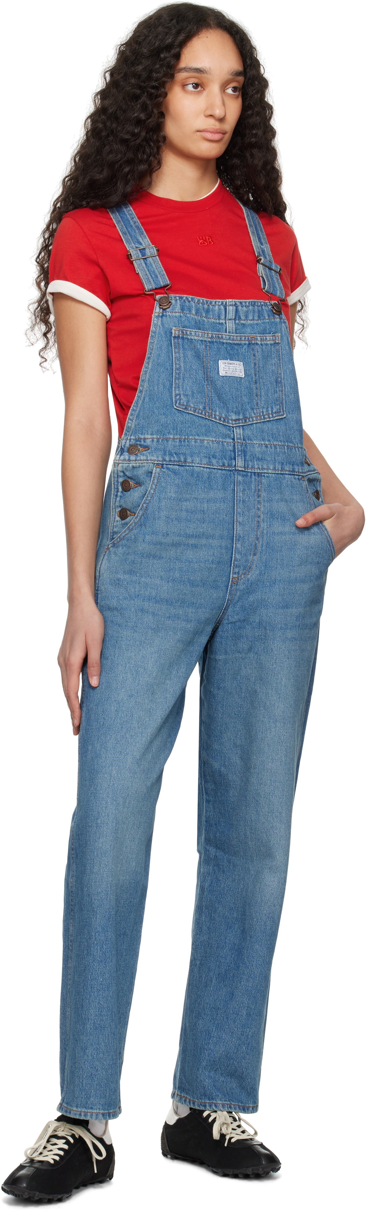 Levi's Blue Vintage Denim Overalls