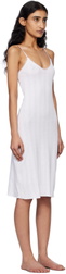 Cou Cou White 'The Midi Slip' Midi Dress