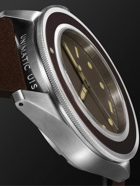UNIMATIC - Modello Uno Limited Edition Automatic 40mm Stainless Steel, Aluminium and Suede Watch, Ref. No. U1S-MB