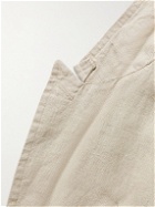 Alex Mill - Mercer Unstructured Garment-Dyed Linen Blazer - Neutrals