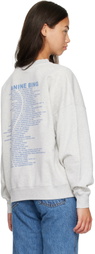ANINE BING Gray Miles Waves Sweatshirt