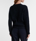 Brunello Cucinelli Sequined cashmere and wool-blend sweater