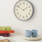Newgate Clocks Number Four Theatre Wall Clock in French Navy 
