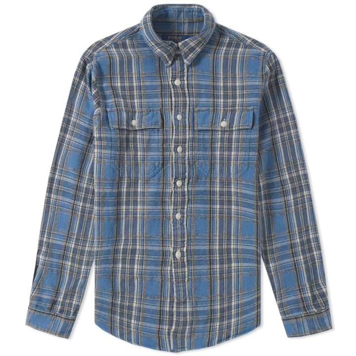 Photo: Polo Ralph Lauren 2 Pocket Check Overshirt