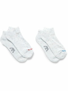 Rostersox - Nice Day Two-Pack Intarsia Cotton-Blend Socks
