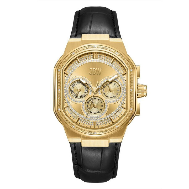 Photo: JBW Orion Collection Automatic Gold Dial Mens Watch J6408D