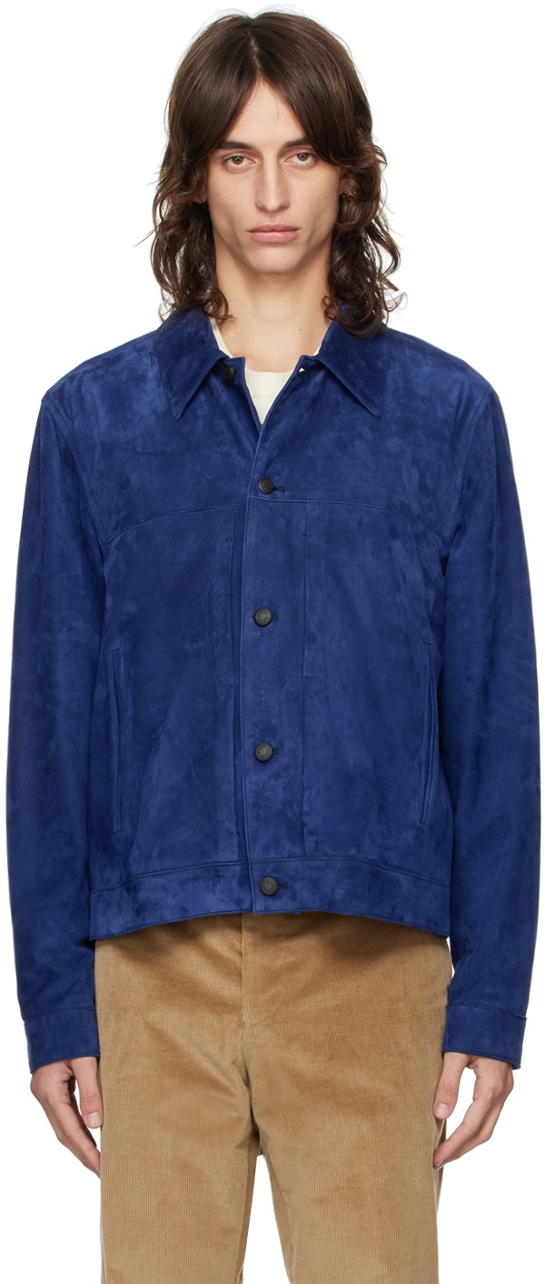 Paul Smith Black Grained Leather Jacket Paul Smith Paul Smith Black Grained Leather Jacket Paul Smith