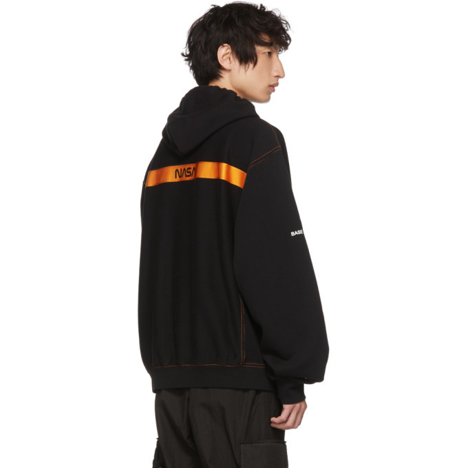 Nasa x heron preston hoodie sale black