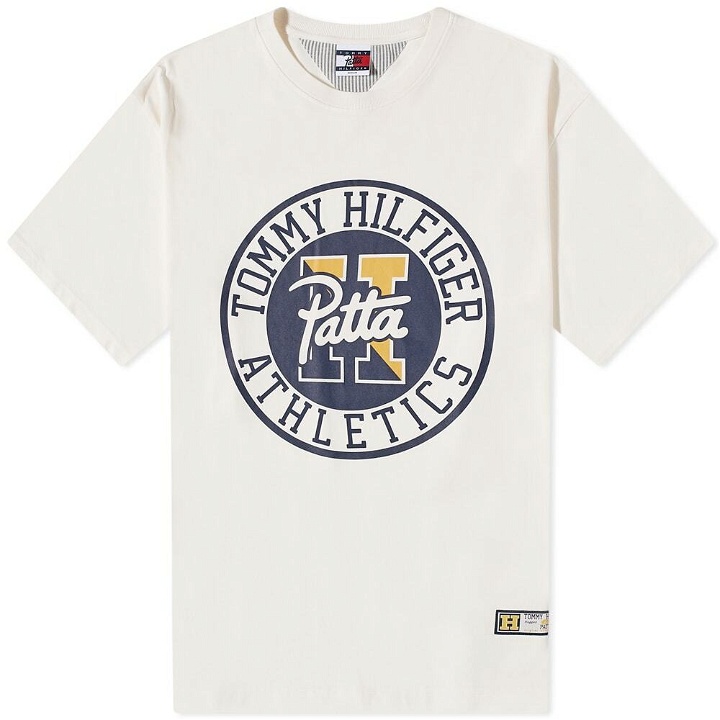 Photo: Tommy Jeans x Patta 007 T-Shirt in Ancient White