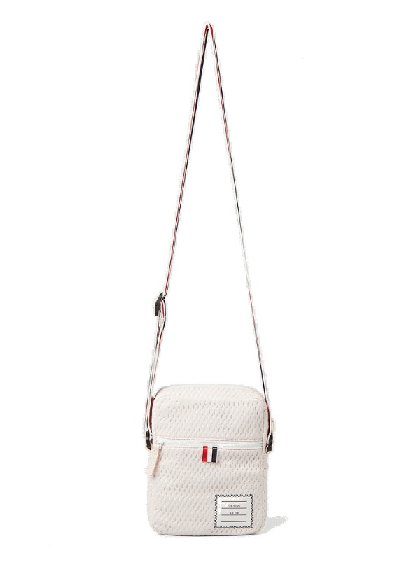 Photo: Logo Patch Crossbody Bag in Pink