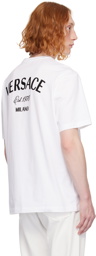 Versace White 'Versace Milano' T-Shirt