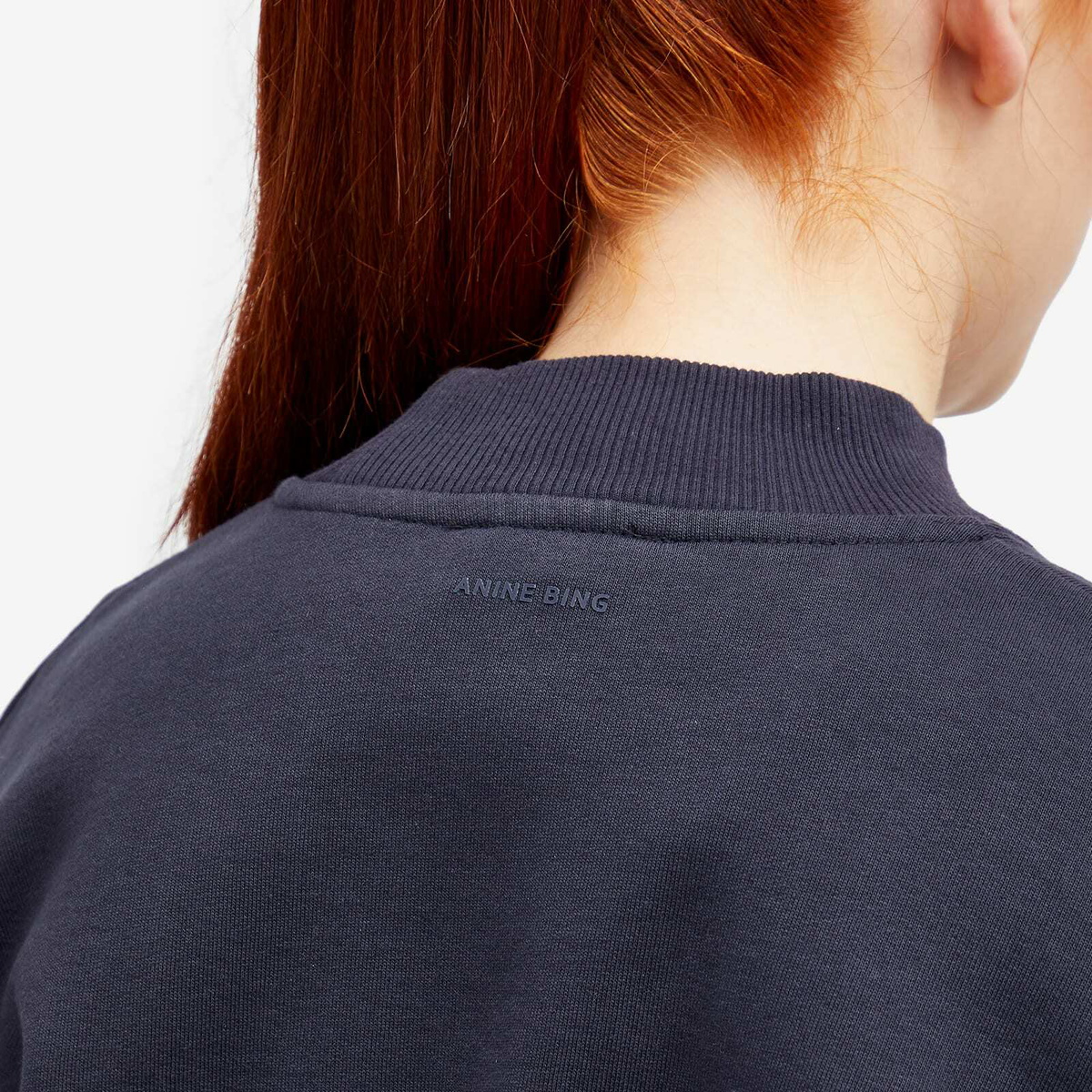Anine Bing Women's Bradie Sweatshirt in Navy