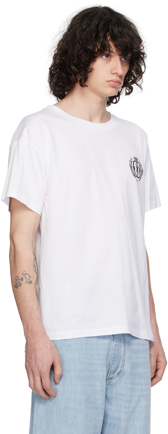 Bally White Printed T-Shirt