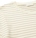 HANDVAERK - Striped Pima Cotton-Jersey T-Shirt - Neutrals