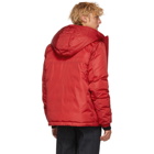 Moncler Red Down Montvernier Jacket
