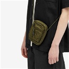 Maharishi Men's Ma Pocket Pouch Cross Body Bag in Olive