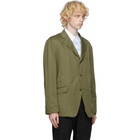 Comme des Garcons Homme Khaki Twill Blazer