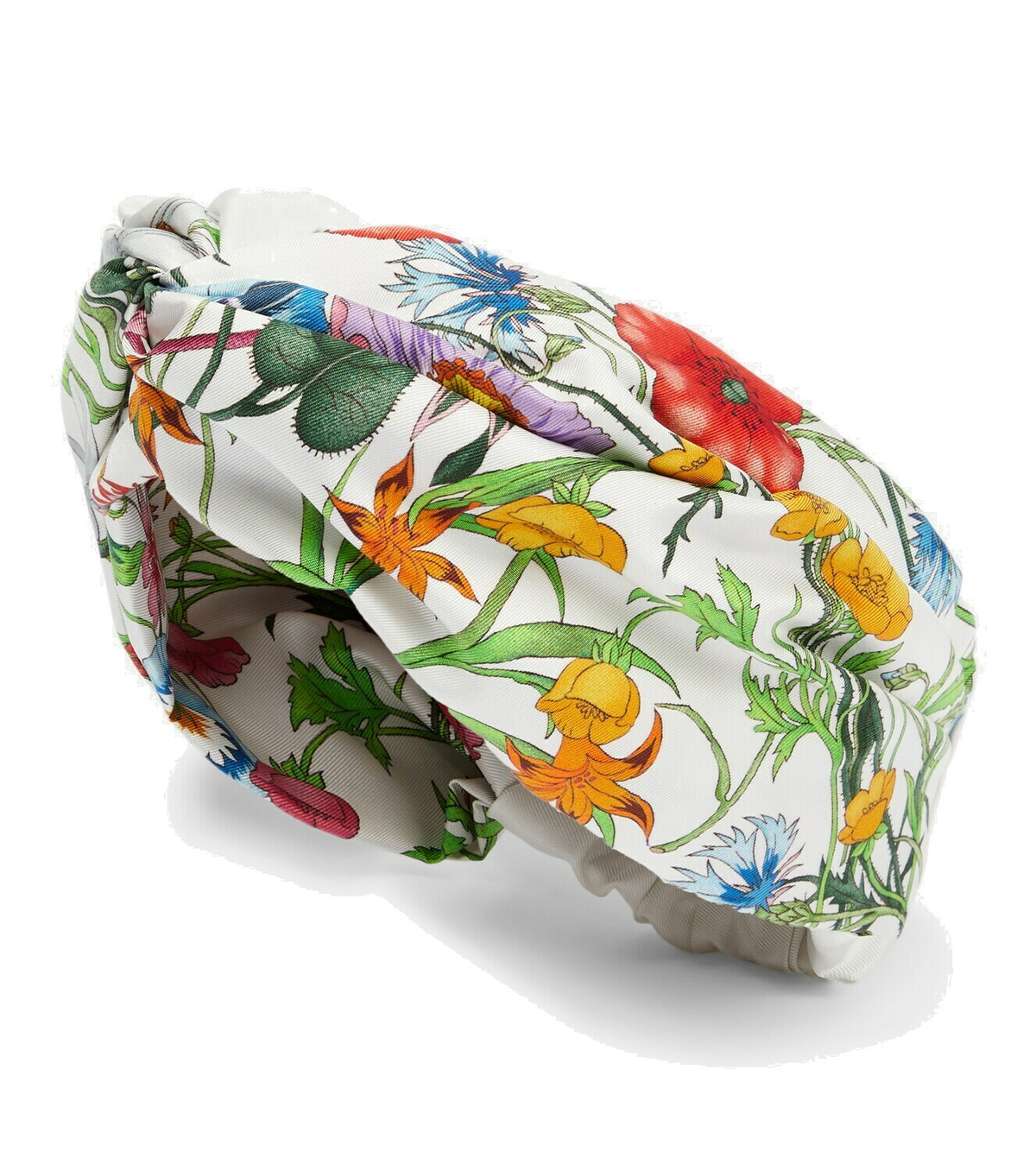 Gucci - Floral silk headband Gucci