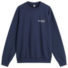 Sporty & Rich Women's Play Tennis Crew Sweatshirt in Dark Navy
