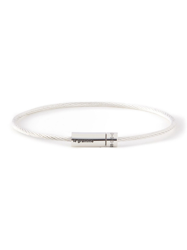 Photo: Le Gramme - 7g Polished Sterling Silver Bracelet - Silver