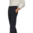 Ermenegildo Zegna Navy Wool Cinch Trousers