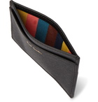 Paul Smith - Colour-Block Textured-Leather Cardholder - Black