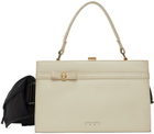 JOHANNA PARV Off-White Re-Purposed 50's Vintage Belt Bag