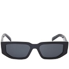 Prada Eyewear Men's PR 09ZS Sunglasses in Black