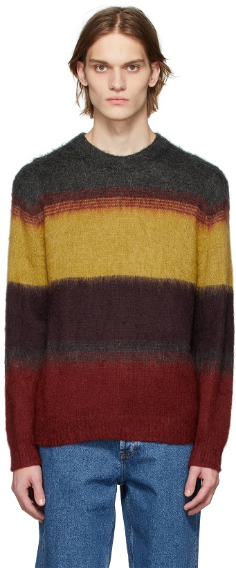 Photo: PS by Paul Smith Yellow Stripe Sweater