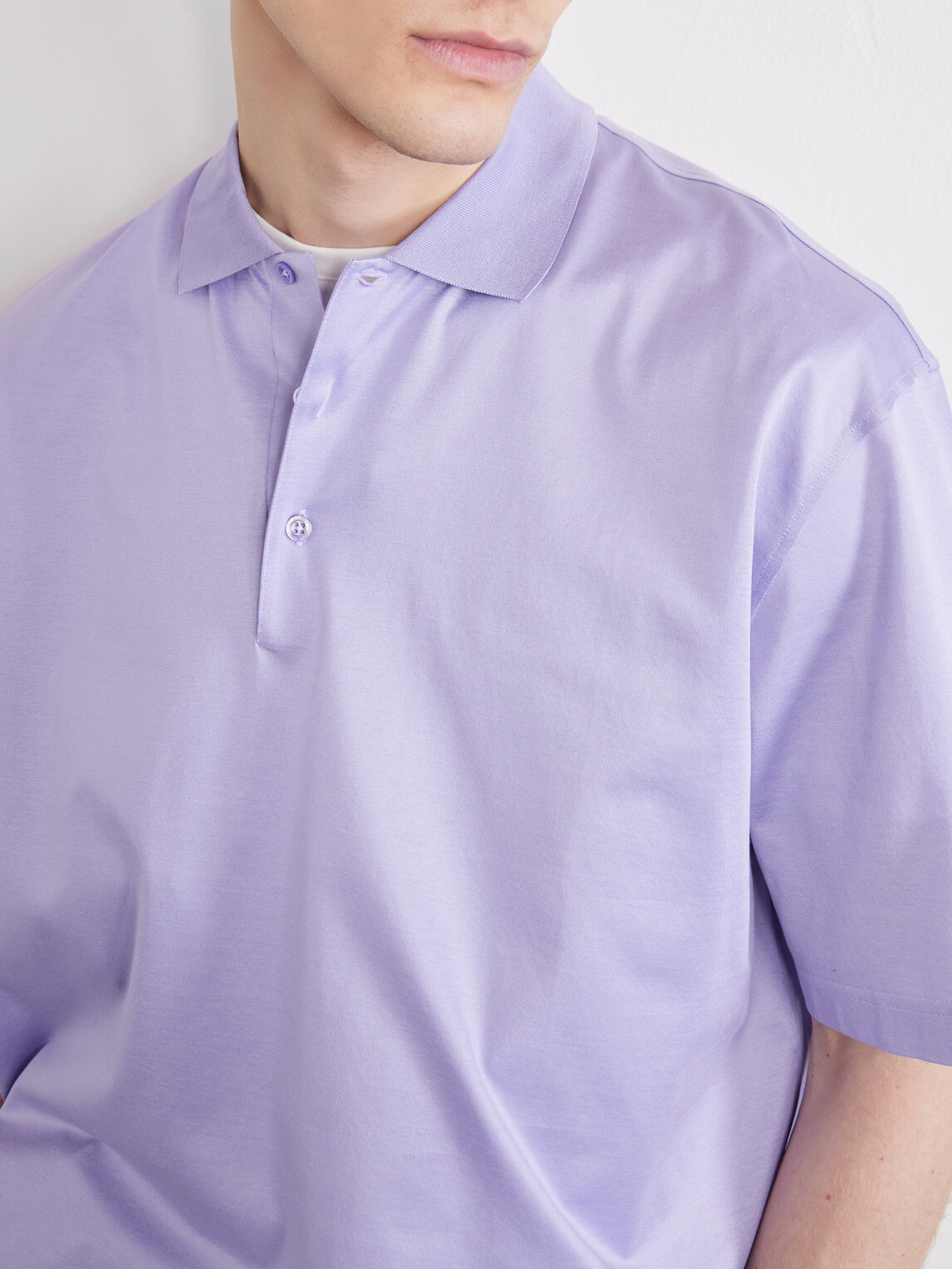 Charvet - Cotton Polo Shirt - Purple