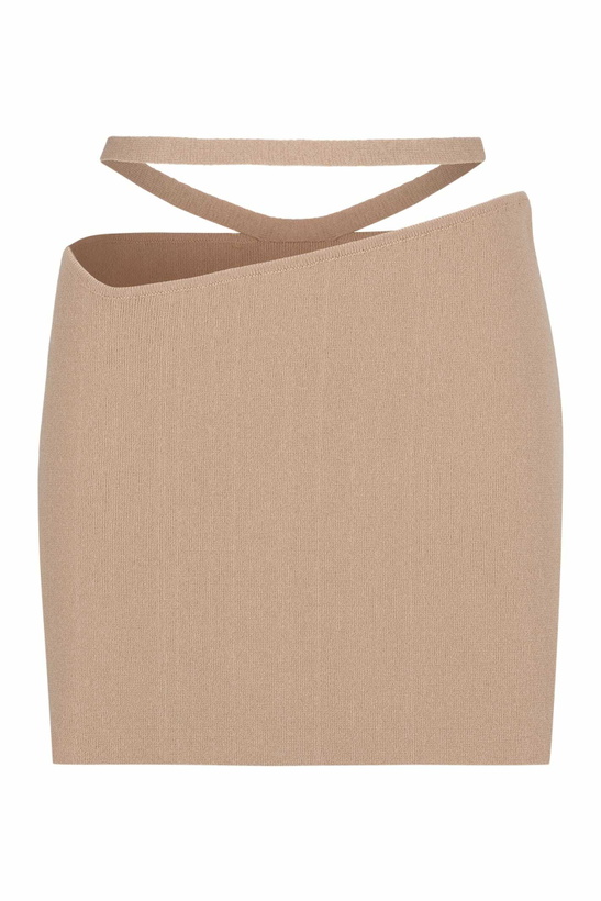 Photo: ANDREĀDAMO Knitted Mini Skirt