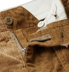 Engineered Garments - Patchwork Cotton-Corduroy Trousers - Tan